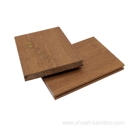 High density strand woven bamboo board with finished